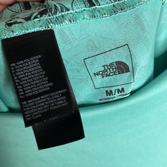 The Northface Fox Cropped Drawstring Joggers Teal Size Medium - Picture 4 of 5